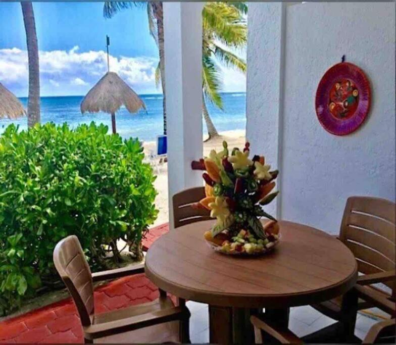 Beachfront Akumal Half Moon Bay Dış mekan fotoğraf