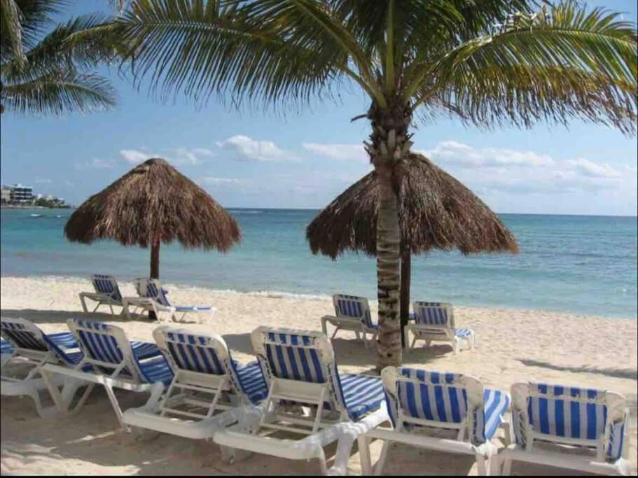 Beachfront Akumal Half Moon Bay Dış mekan fotoğraf